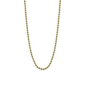14K Yellow Gold 18" 1.80mm Ball Chain
