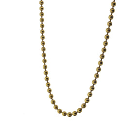 14K Yellow Gold 18" 1.80mm Ball Chain