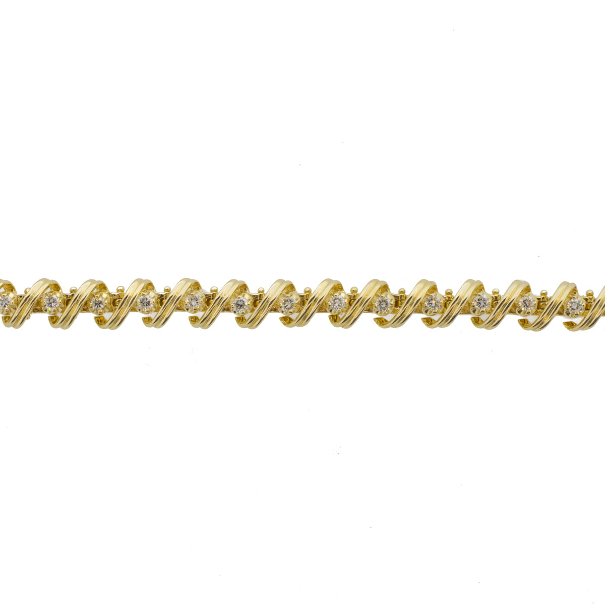 Unique Diamond Tennis Bracelet