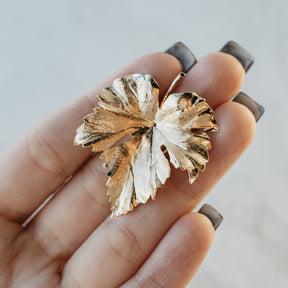 Maple Leaf Brooch