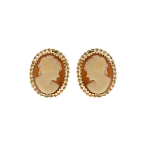 Cameo Stud Earrings