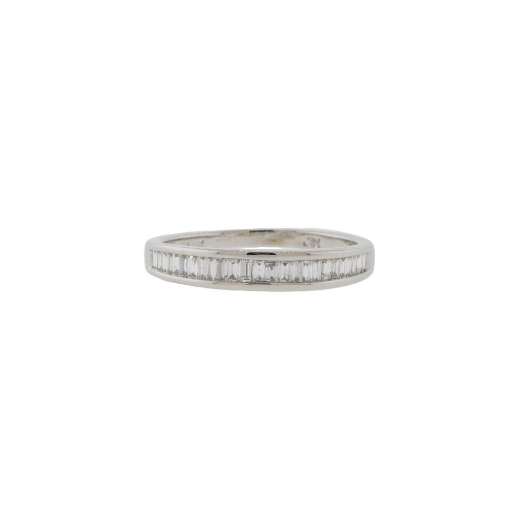 Channel Set Baguette Diamond Ring