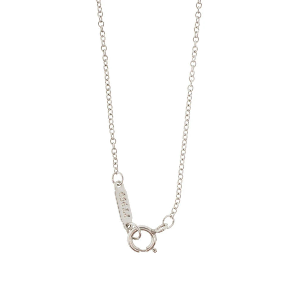 Tiffany & Co. Pink Sapphire and Diamond Heart Necklace