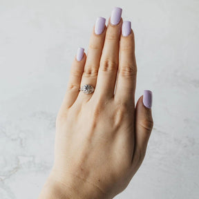 Platinum Art Deco Diamond Engagement Ring