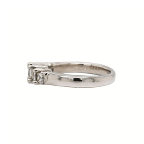 Princess-Cut Tiered Five Stone Diamond Ring