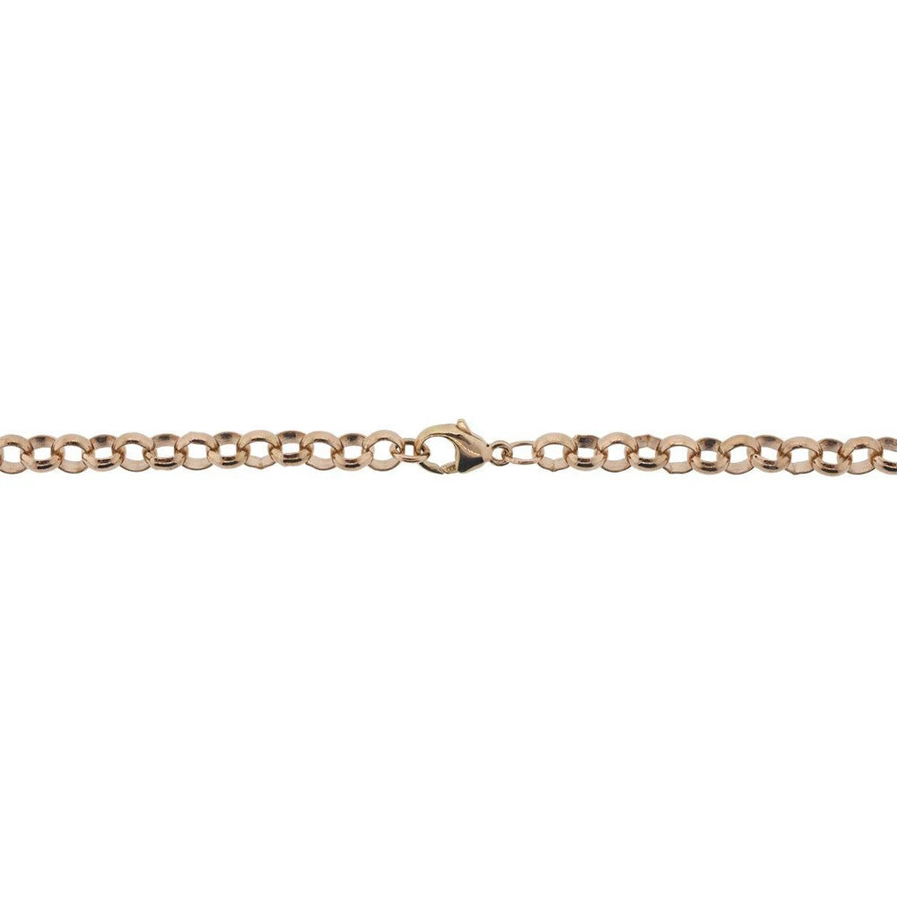 9K Rose Gold 19.5" Rolo Chain