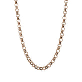 9K Rose Gold 19.5" Rolo Chain
