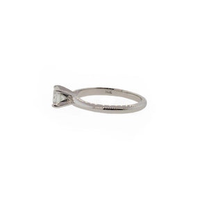 Round Brilliant Canadian Diamond Solitaire Ring