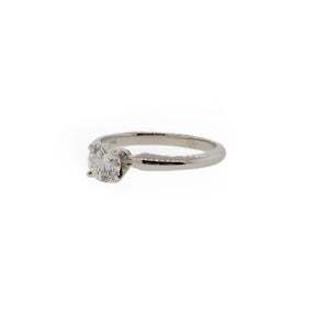 Round Brilliant Canadian Diamond Solitaire Ring