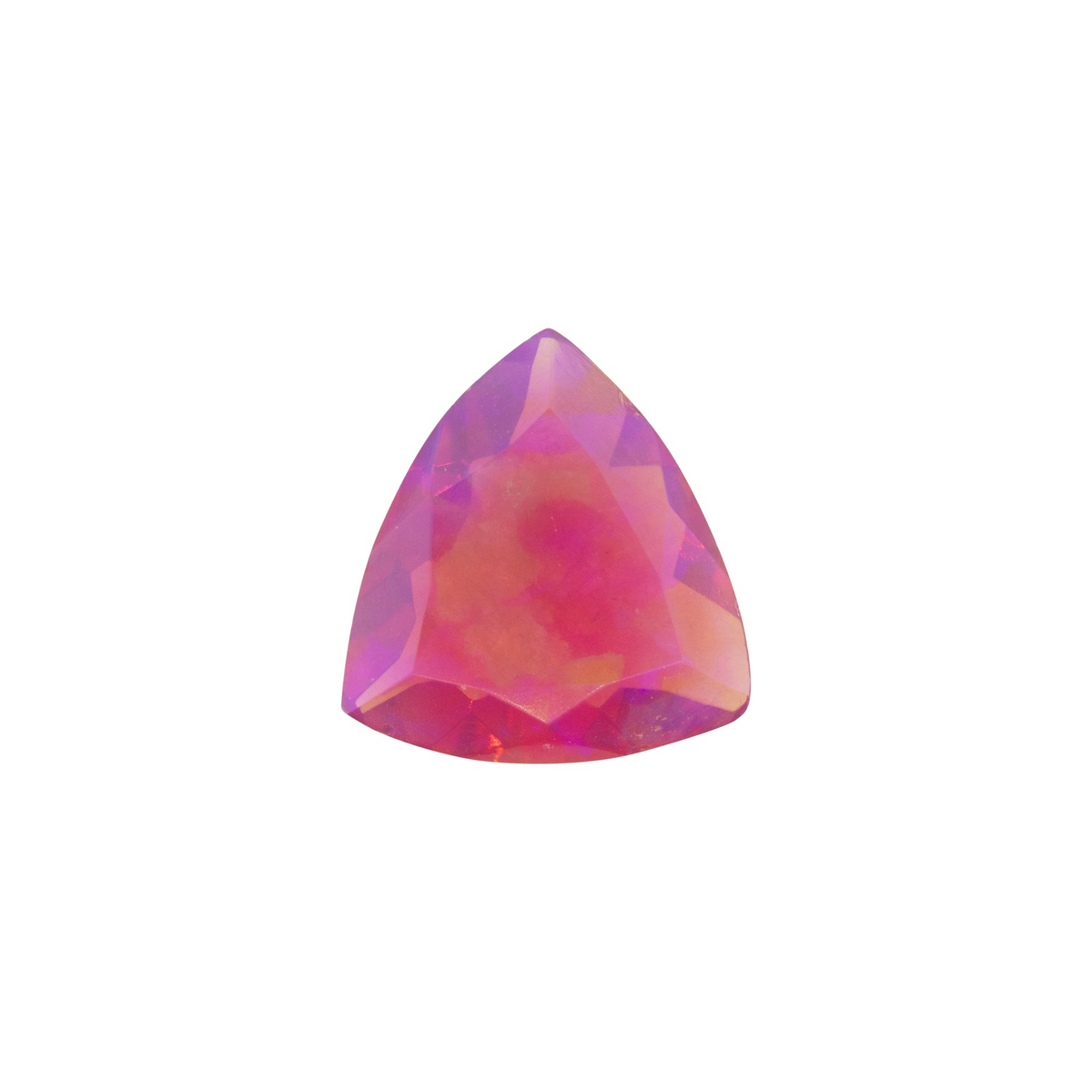 1.06ct Trillion Cherry Red Fire Opal