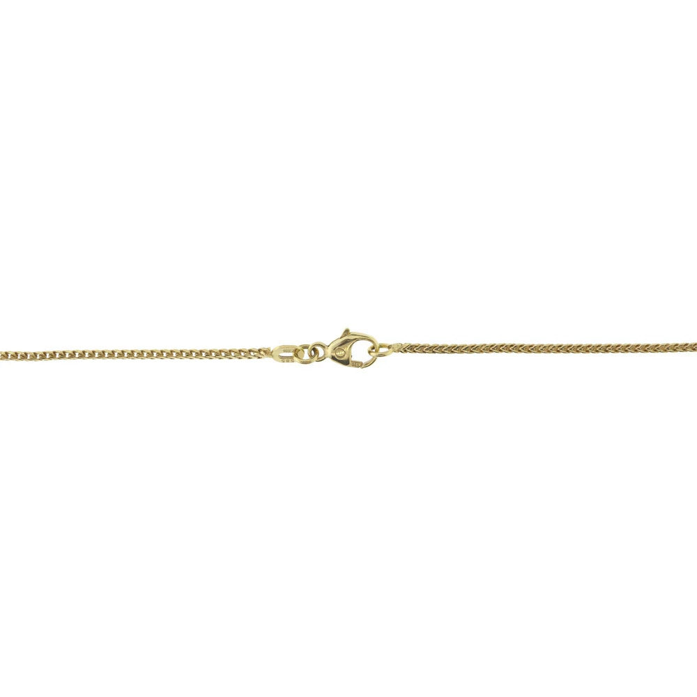 Victorian 14K Yellow Gold Pendant with Hand-Painted Portrait