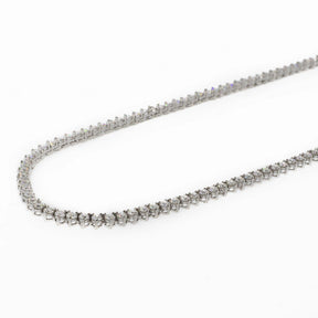 18K White Gold Diamond Choker