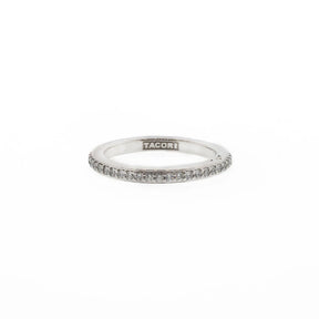 Tacori 18K White Gold Diamond Eternity Band
