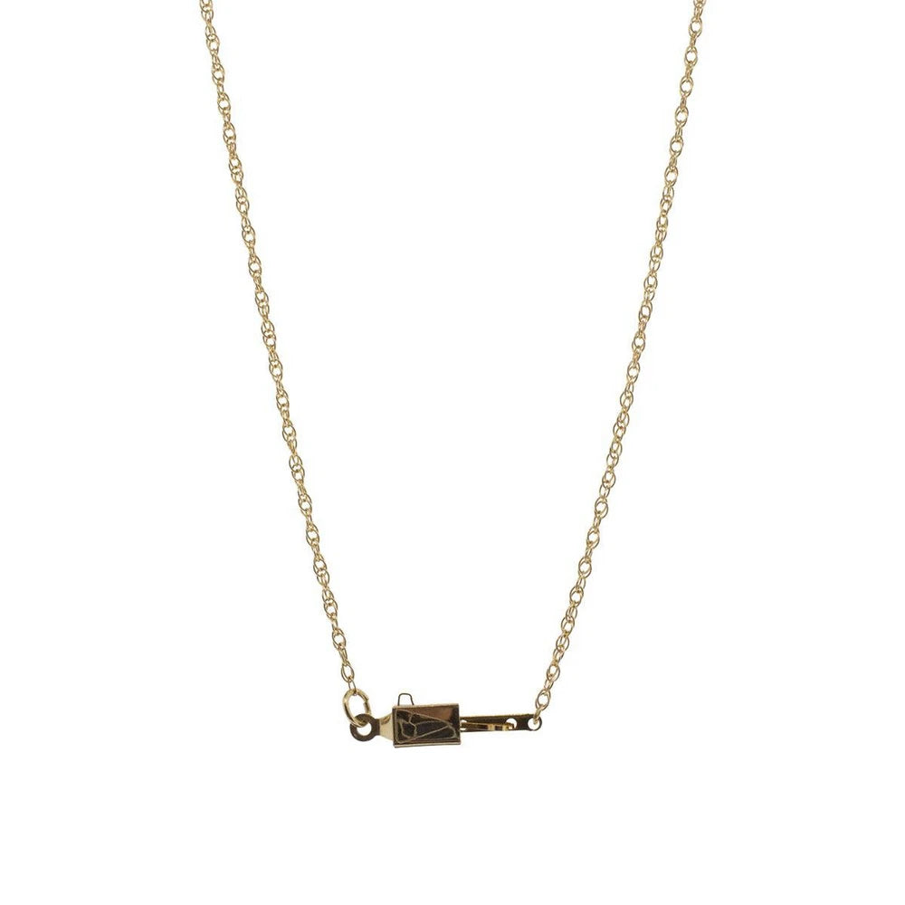 14K Yellow Gold 16" Ball Bead Necklace