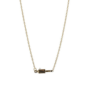 14K Yellow Gold 16" Ball Bead Necklace