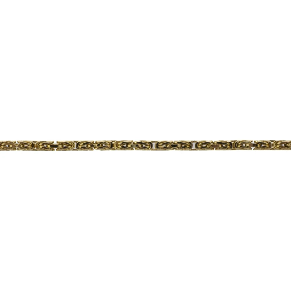 Slim Byzantine Link Bracelet