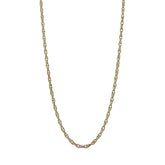 14K Yellow Gold Light Twisted Rope Chain