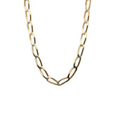 Yellow Gold Twisted Cable Link Chain