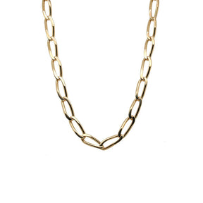 Yellow Gold Twisted Cable Link Chain
