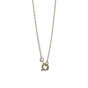 14K Yellow Gold Victorian Bohemian Garnet Necklace
