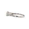 Round Brilliant Cut Diamond 18K White Gold Ring