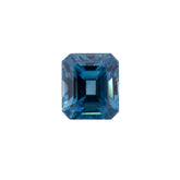 1.63ct Emerald Cut Blue Zircon