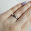 14K White Gold Comfort Fit Wedding Band