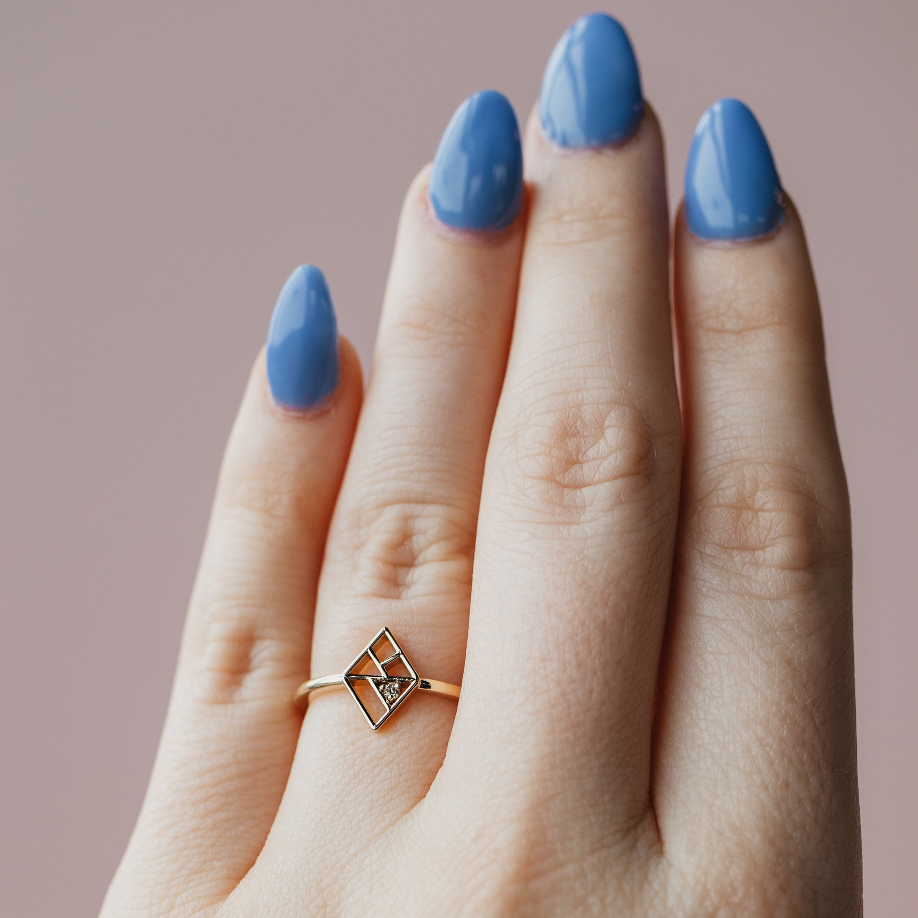 The Baraka Ring with Diamond