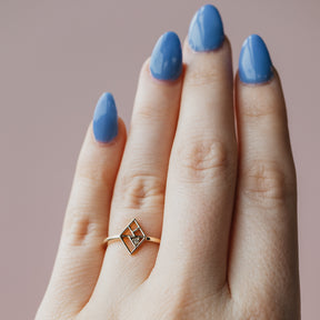 The Baraka Ring with Diamond