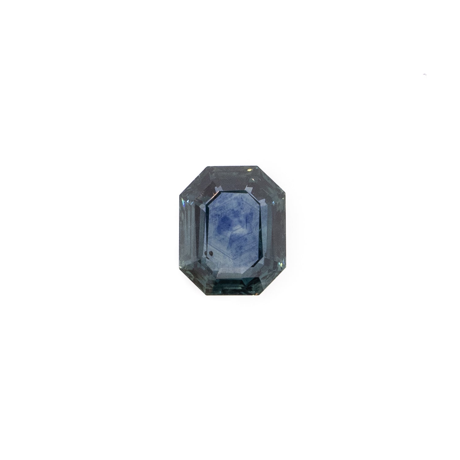 2.71ct Octagonal Teal Montana Sapphire