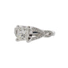 Split Shank Princess Cut Diamond Ring