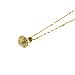 South Sea Pearl and Diamond 'Planet' Necklace