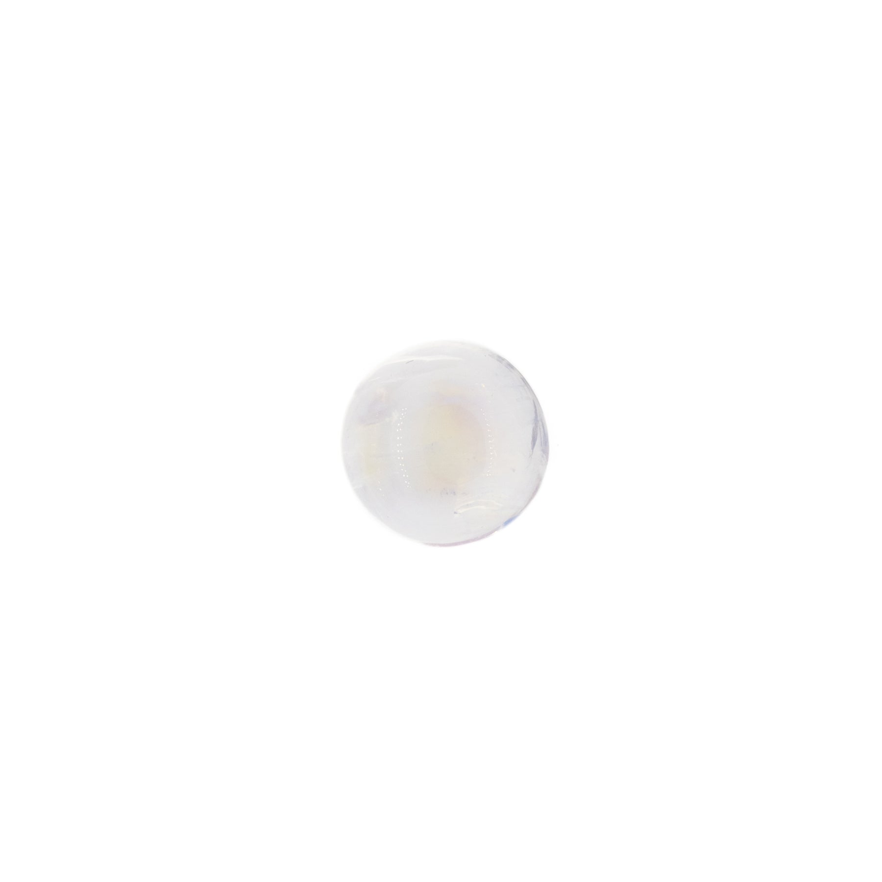 1ct Round Cabochon Cut Natural Rainbow Moonstone (4 pieces)