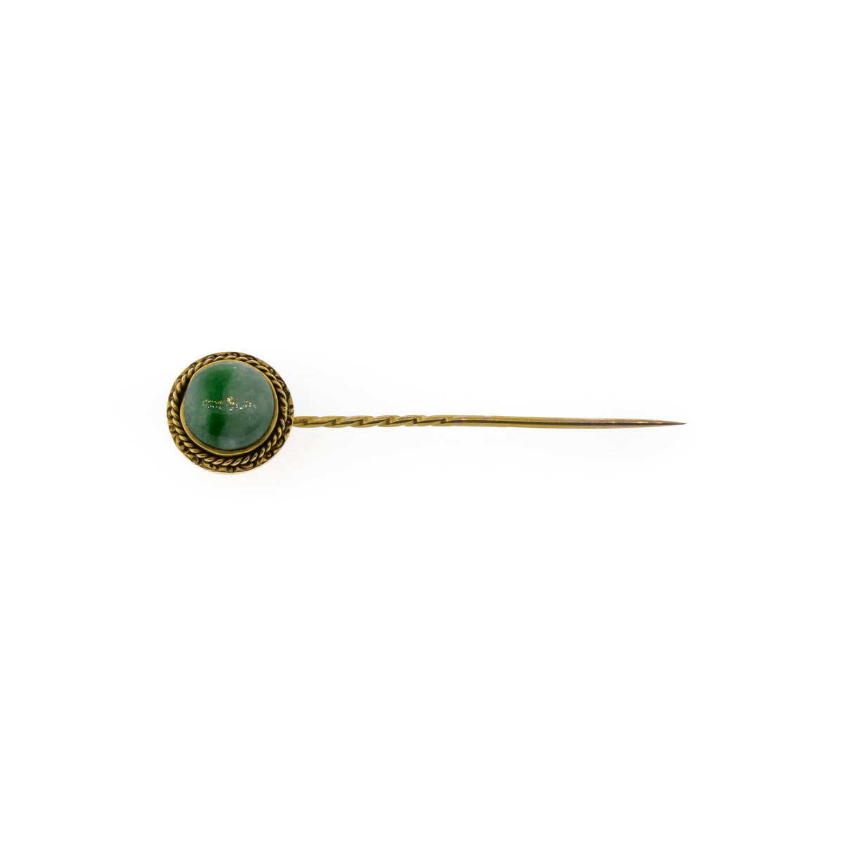 Jadeite Straight Hat Pin