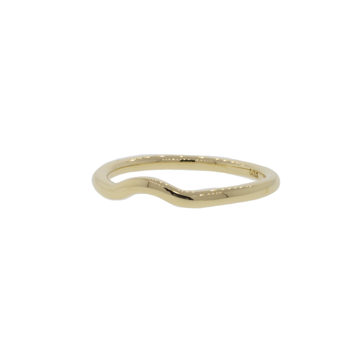 Yellow Gold Contour Band