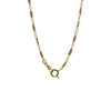 Edwardian Art Nouveau Pearl and Amethyst Heart Pendant and Chain