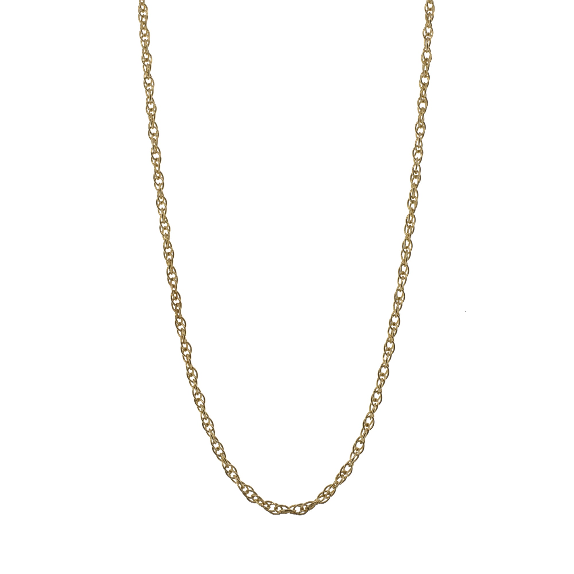 K18(金) ゴールドオプンロープチエイン Open Rope Chain YG