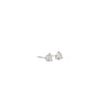Martini Style Set Diamond &amp; White Gold Stud Earrings